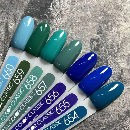 Ojă semipermanentă MOON №654 Deep Sea 8ml