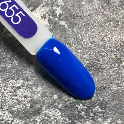 Гель-лак MOON №655 Deep Water Blue 8ml