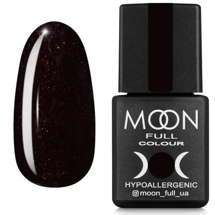 Lac de unghii gel MOON №668 Cireașă cu ciocolată Shimmer 8ml