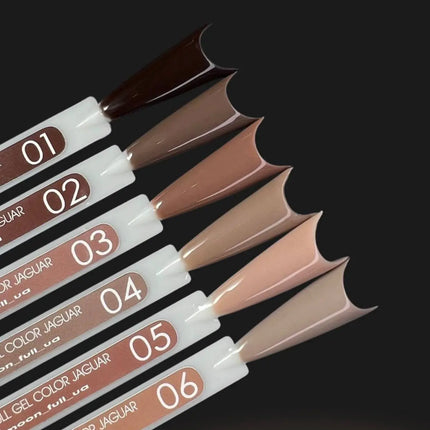 Ojă semipermanentă MOON Jaguar nr. 5 Mousse Chocolate 8ml