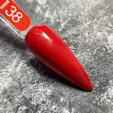 Ojă semipermanentă MOON №138 Roșu căpșună 8ml