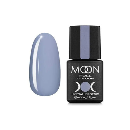MOON Gel Polish №149 Grey-Blue with Lilac Undertone 8ml