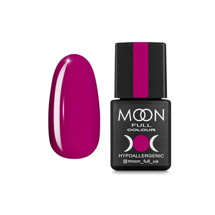 Гель-лак MOON №166 Насыщенно-розовый 8ml