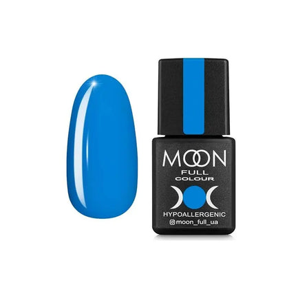 Ojă semipermanentă MOON №183 Albastru aprins 8ml