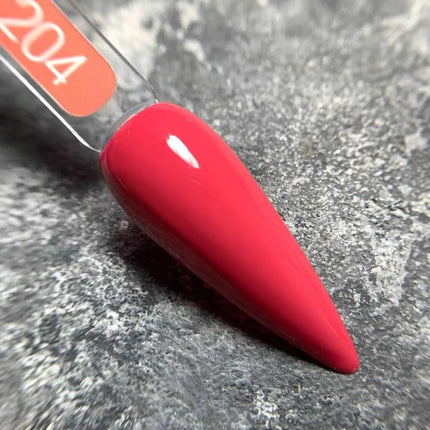 Ojă semipermanentă MOON №204 Coral 8ml