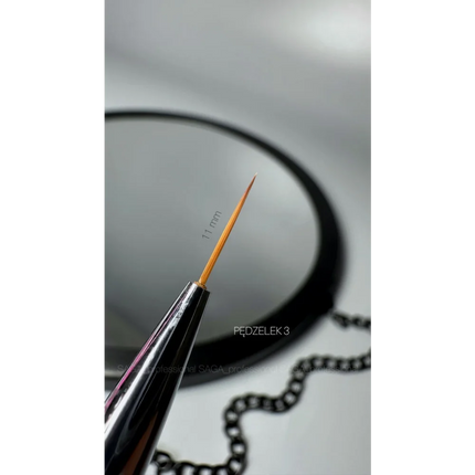 Nail brush Liner 11mm №3 Saga Professional - Nail Art Brushes
