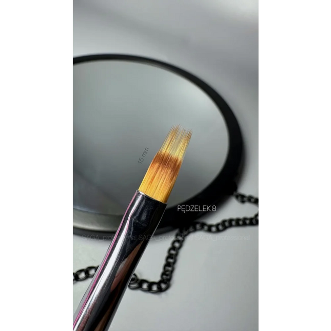 Nail brush Ombre №8 Saga Professional - Nail Art Brushes