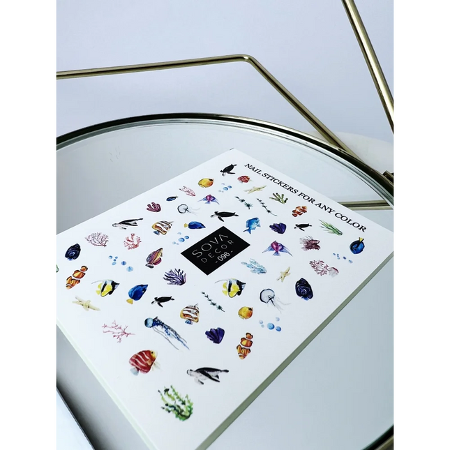 Nail Sticker - Sova Decor 096 - Nail Stickers