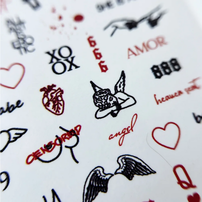 Nail Sticker - Sova Decor 123 - Nail Stickers