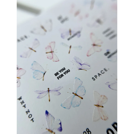 Nail Sticker - Sova Decor 128 - Nail Stickers