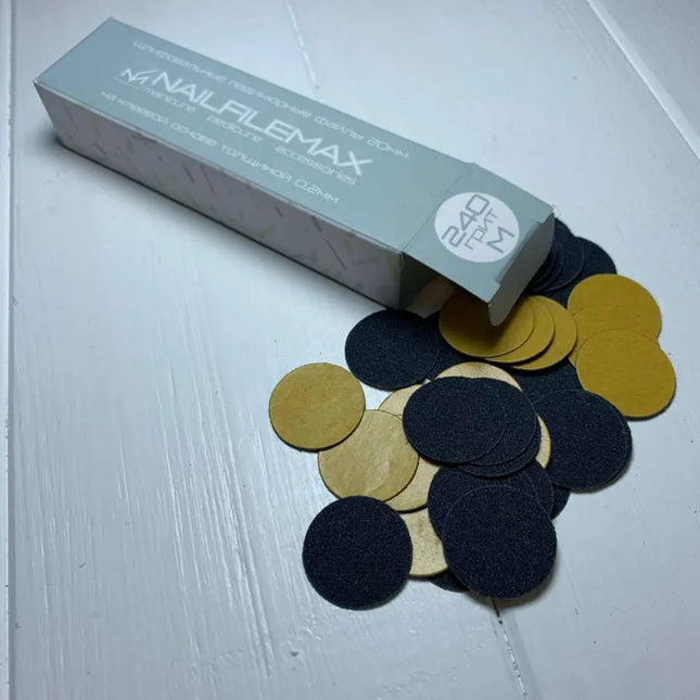 Disposable files for pedicure disc Nailfilemax M 240 grit 100pcs