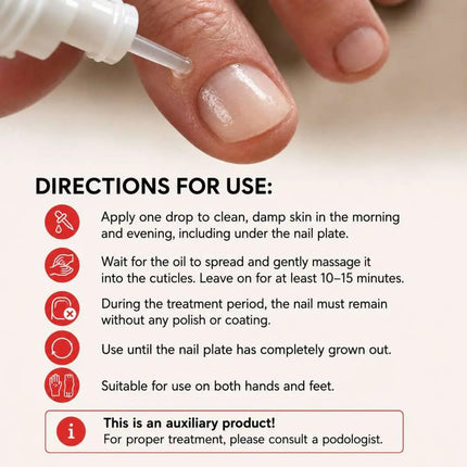 Регенерирующее масло против онихолиза - OniStop 15 мл NAILSOFTHEDAY