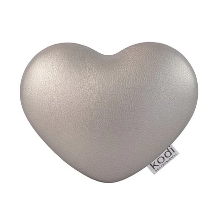 Pillow for manicure master Heart Silver Kodi Professional - Nail Armrest