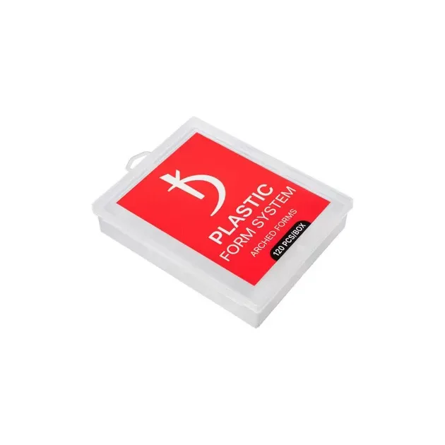 Plastic forms Arched 120pcs Kodi Professional - Nail extension forms