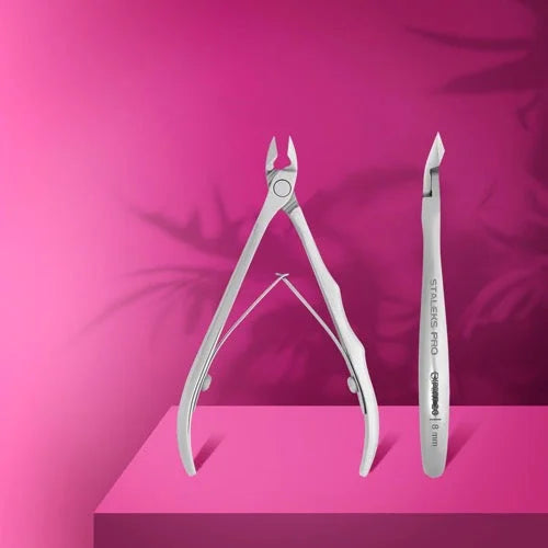 Professional cuticle nippers Staleks Pro Expert 20 8 mm NE-20-8 - Cuticle nipper