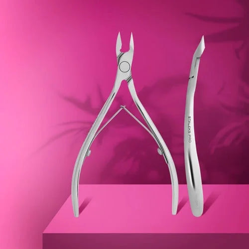 Professional cuticle nippers Staleks Pro Expert 80 9 mm NE-80-9 - Cuticle nipper