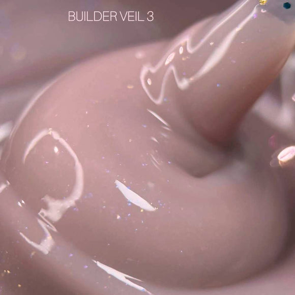 Saga Builder Gel Veil №03 Кремово-коричневий з шиммером 30ml