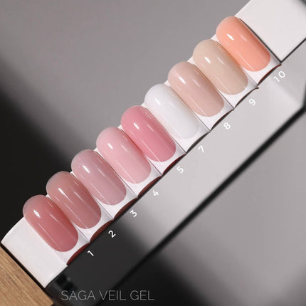 Saga Builder Gel Veil №10 Piersică 15ml