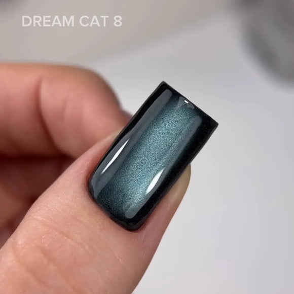 Saga Cat Eye Dream №8 Аквамариново-синий 10 мл