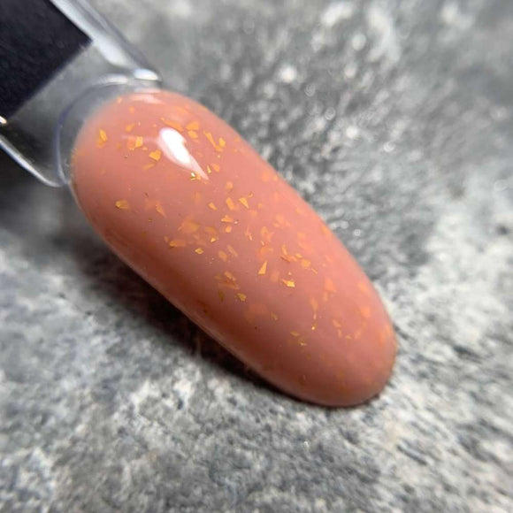 Saga Leaf Base №20 Piersică cu folie aurie 9ml