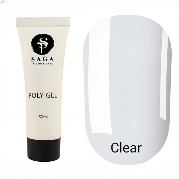 Saga Poly Gel Transparent 30ml