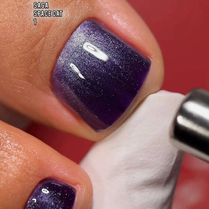 Saga Cat Eye Space №1 Violet 10ml