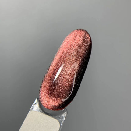 Saga Ochi de pisică Spațială №4 Roz Cupru 10ml