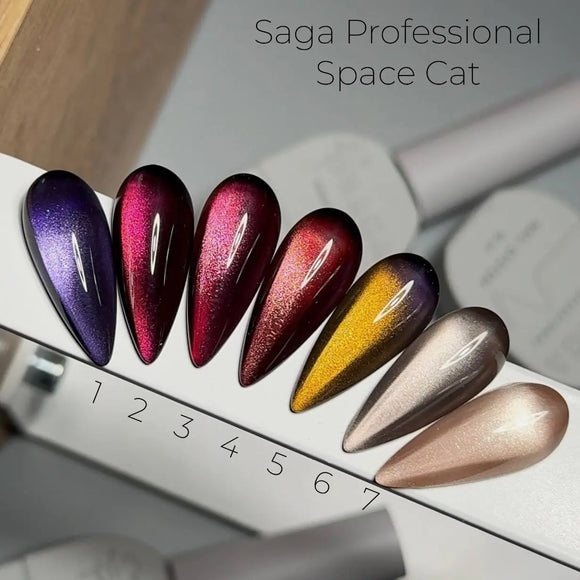 Saga Cat Eye Space Nr. 1 Violet 10ml