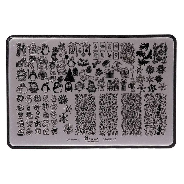 SAGA Stamping Plate №14 Winter