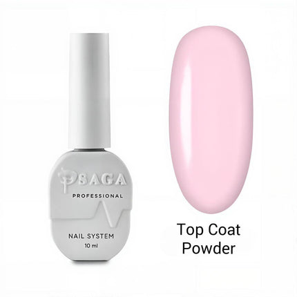 Saga Top Crush №01 cu sclipici albastru mov 9ml
