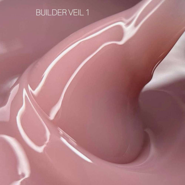 Saga Builder Gel Veil №04 Розовато-бежевый 15 мл