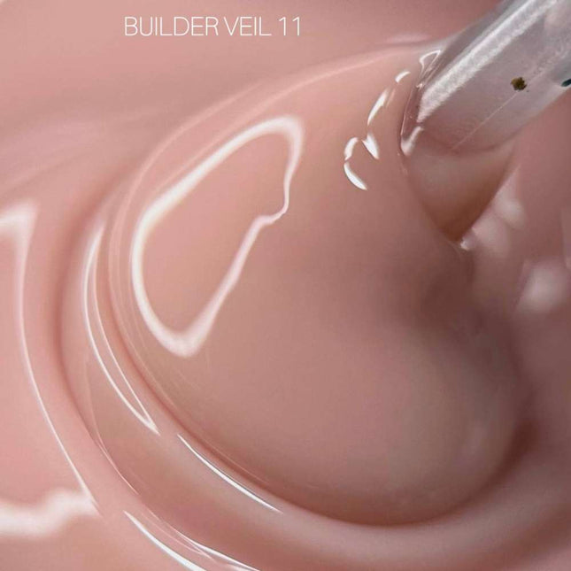 Saga Builder Gel Veil №11 Розово-коричневый 15 мл