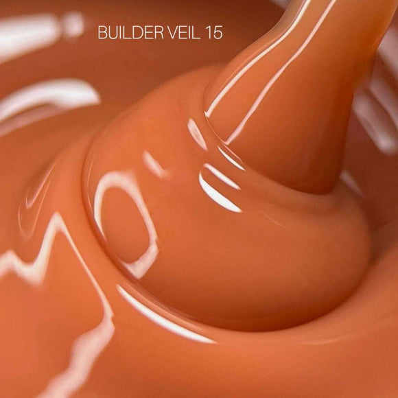 Saga Builder Gel Veil №15 Помаранчево-коричневий 15 мл