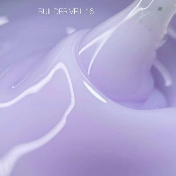 Saga Builder Gel Veil №16 Milky фіолетовий 15 мл