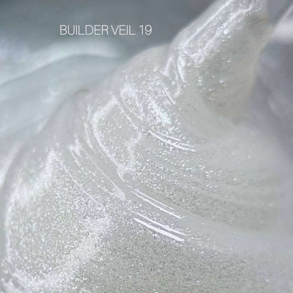 Saga Builder Gel Veil №19 Milky з перловим ефектом 15ml