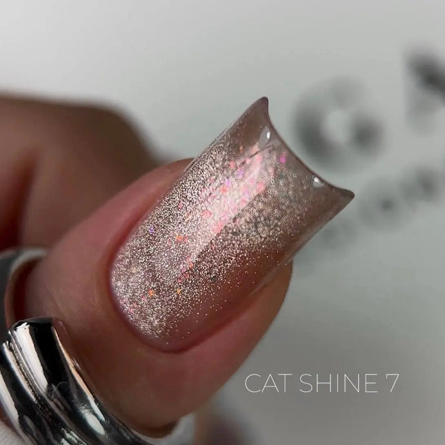Lac de unghii gel Cat Shine №7 9 ml Saga Professional