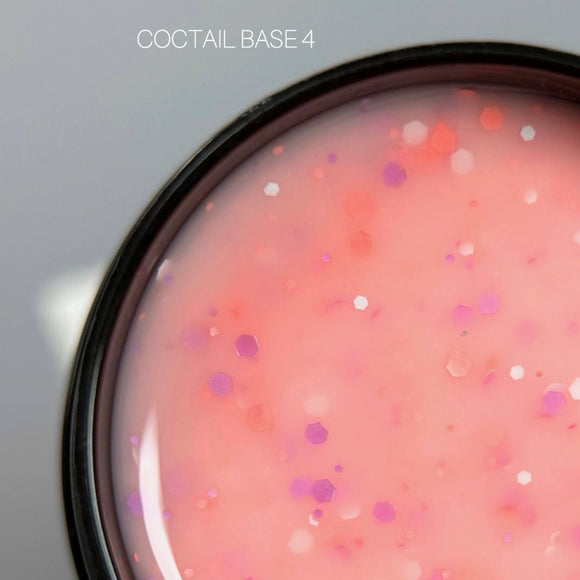 Saga Coctail База №4 Персиковый с рисунками 13ml