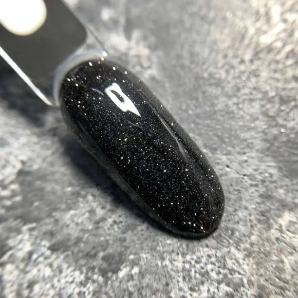 Saga Fiery Gel Polish №02 Negru 10ml