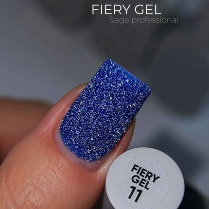Saga Fiery Gel Polish №11 Albastru 10ml
