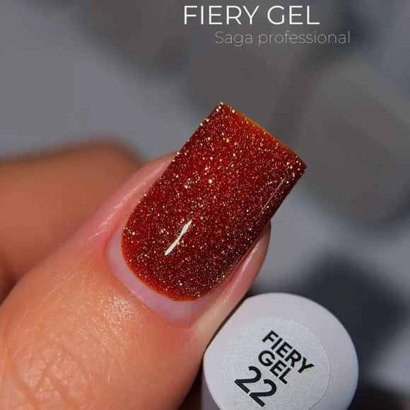 Saga Fiery Gel Polish №22 Chihlimbar 9ml