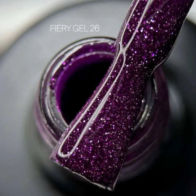 Saga Fiery Gel Polish №26 Mov intens 10ml