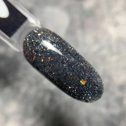 Saga Fiery Gel Polish №29 Gri închis cu folie 9ml