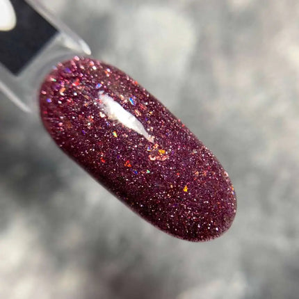 Saga Oj de gel Fiery №30 Sangria cu folie 9ml