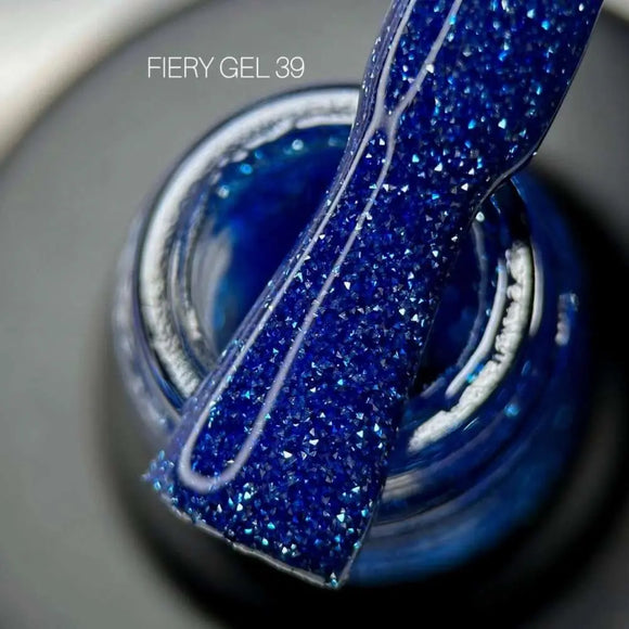 Saga Fiery Gel Polish №39 Темно-синій 9ml