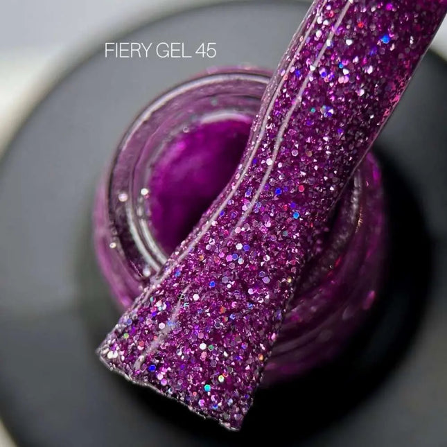 SAGA Gel Polish Fiery №45 Violet 9ml