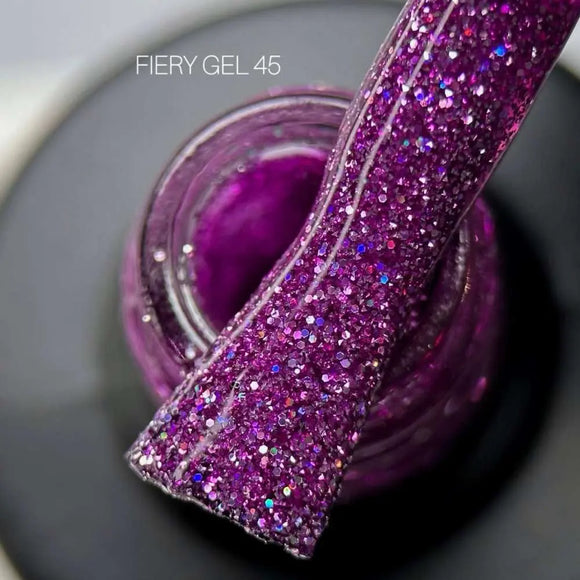 SAGA Gel Polish Fiery №45 Violet 9ml