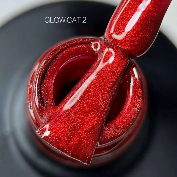 Saga Cat Eye Glow №2 Red Velvet 10ml