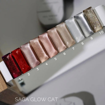 Saga Cat Eye Glow №7 Bej nisipiu 10 ml
