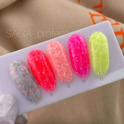Saga Leaf Base №01 Albastru vivid cu potal 9ml