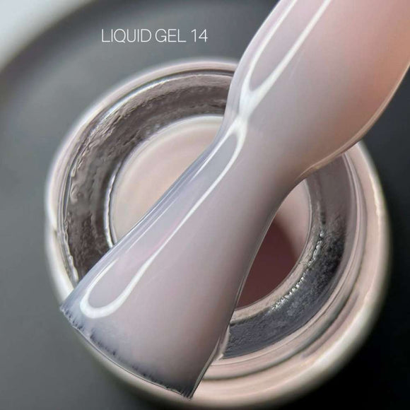 Saga Рідкий гель №14 Кремова троянда 15ml